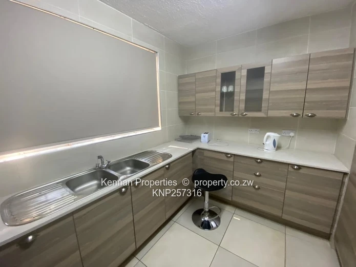 FURNISHED - Prestigious Northfields Complex overlooking Harare Sports Club