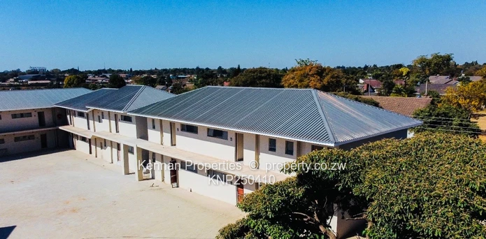 Apartment units in a two storey block of flats for sale in Ashdown Park.