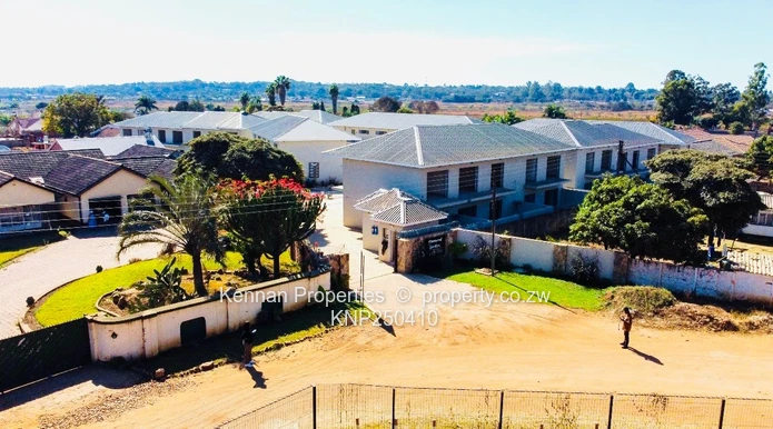Apartment units in a two storey block of flats for sale in Ashdown Park.