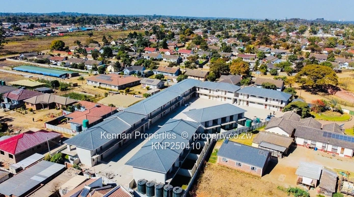 Apartment units in a two storey block of flats for sale in Ashdown Park.