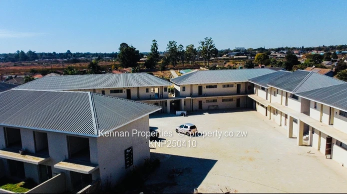 Apartment units in a two storey block of flats for sale in Ashdown Park.