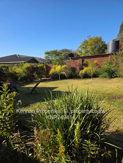 Sunlit 2-Bed Borrowdale Flat with Borehole & Garden (Sole Mandate)