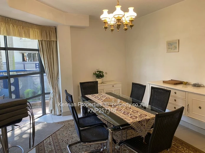 FURNISHED - Prestigious Northfields Complex overlooking Harare Sports Club