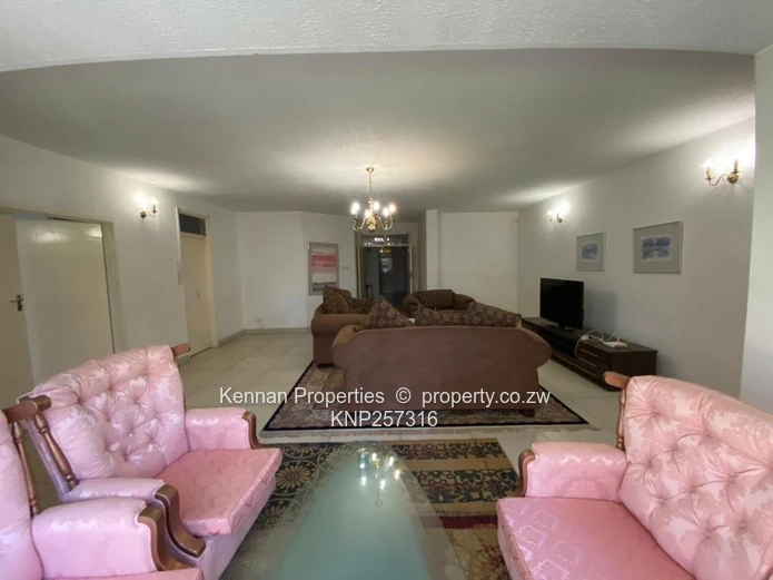 FURNISHED - Prestigious Northfields Complex overlooking Harare Sports Club